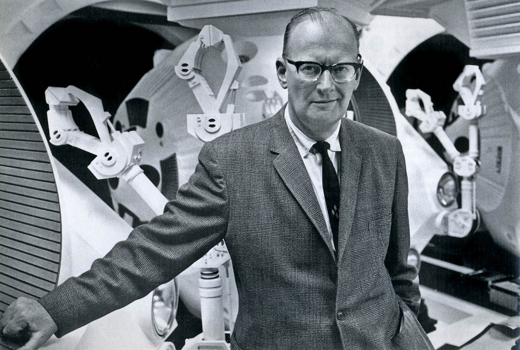 Foto di Arthur C. Clarke 